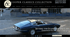 Desktop Screenshot of cooperclassiccars.com